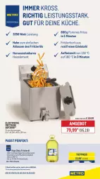 Gazetka promocyjna Metro - Wochen-Angebote - Gazetka - ważna od 20.09 do 20.09.2025 - strona 25 - produkty: angebot, blume, blumen, blumenöl, edelstahl, eis, flasche, fritteuse, Frittierkorb, Frittieröl, korb, küche, Metro, pet-flasche, pommes, Pommes Frites, reis, rwe, sonnenblume, sonnenblumen, sonnenblumenöl, Ti, tiefpreis, Tiere