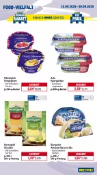 Gazetka promocyjna Metro - Wochen-Angebote - Gazetka - ważna od 20.09 do 20.09.2025 - strona 9 - produkty: angebot, arla, bavaria blu, Becher, bergader, bio, broccoli, bunte salate, cheddar, cherrytomaten, feinjoghurt, Gemüsezwiebel, joghur, joghurt, kerrygold, mac, milch, mövenpick, obst, Ria, salat, salate, salz, Ti, tisch, tomate, tomaten, zwiebel, zwiebeln