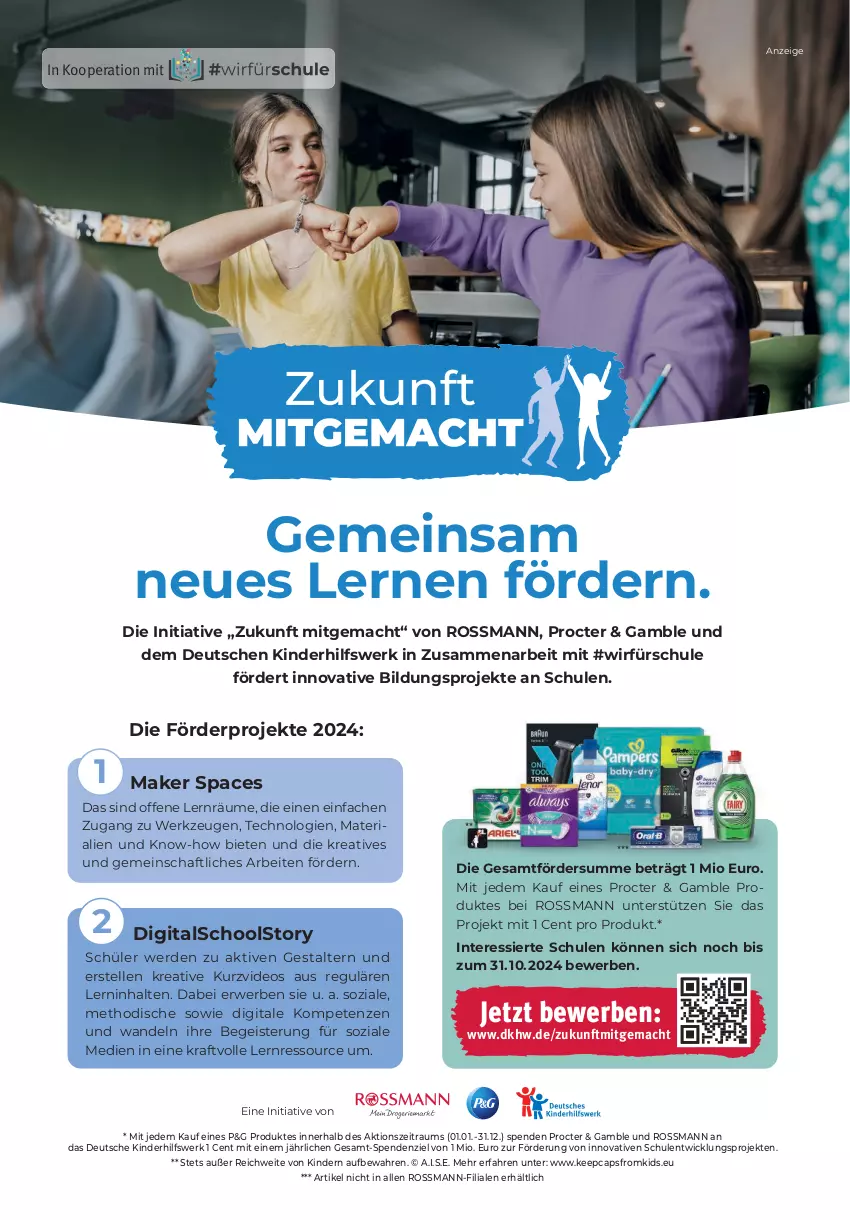 Aktueller Prospekt Rossmann - Prospekte - von 01.09 bis 30.09.2024 - strona 43 - produkty: Cap, deo, eis, elle, erde, Kinder, kraft, mac, Ria, rwe, Ti, werkzeug, werkzeuge, WICK