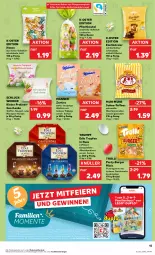 Gazetka promocyjna Kaufland - Prospekt - Gazetka - ważna od 20.03 do 20.03.2024 - strona 15 - produkty: alkohol, angebot, angebote, beutel, burger, duplo, eier, eierlikör, elle, ente, erde, frucht, fruchtgummi, gewinnspiel, kakao, karamell, LEGO®, leine, likör, mac, Manner, marzipan, milch, nuss, pralinen, rum, sahne, schoko, schokolade, Ti, trolli, Trüffel, vollmilch, waffeln, WICK, Zartbitterschokolade