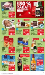 Gazetka promocyjna Kaufland - Prospekt - Gazetka - ważna od 20.03 do 20.03.2024 - strona 17 - produkty: alkohol, angebot, angebote, baileys, beef, beutel, blended scotch, blended scotch whisky, caramel, creme, Crème Brûlée, dessert, Elan, garnelen, gin, henkel, henkell, Hochzeit Nudeln, irish cream, jungbullen, kakao, karamell, lack, lamm, lammkeule, lindt, liqueur, mousse, nudel, nudeln, nuss, pralinen, purland, regal, roastbeef, saft, schoko, schokolade, schokoladen, scotch, scotch whisky, sekt, tafelschokolade, Tartufo, Ti, whisky, Zabler