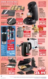 Gazetka promocyjna Kaufland - Prospekt - Gazetka - ważna od 20.03 do 20.03.2024 - strona 40 - produkty: angebot, angebote, auto, Backform, Becher, brötchen, brötchenaufsatz, dallmayr, edelstahl, eis, emsa, grill, grillfläche, grillplatte, isolierkanne, kaffee, kaffeepads, Kocher, kontaktgrill, küche, kuchen, Küchen, latte, Leuchte, mac, messer, Muffin, papier, Philips, rezept, ring, sandwich, Schal, senseo, Springform, spülmaschinen, tasse, Ti, tisch, tischgrill, toast, toaster, torte, travel mug, überhitzungsschutz, Waffeleisen, wasser, wasserkocher, ZTE