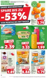 Gazetka promocyjna Kaufland - Prospekt - Gazetka - ważna od 20.03 do 20.03.2024 - strona 44 - produkty: angebot, bärenmarke, Becher, beutel, bismarck, braten, butter, Butterschmalz, eis, eiskaffee, filet, filets, fisch, fische, frucht, früchte, früchten, gewürz, Hähnchenschnitzel, hering, Herings, heringsfilets, kaffee, kerrygold, lachs, lachsfilet, malz, mandarine, mandarinen, marinade, ring, Schmalz, schnitzel, smoothie, Spezi, Ti, tisch, true fruits, wiener, Wild, wildlachs, ZTE