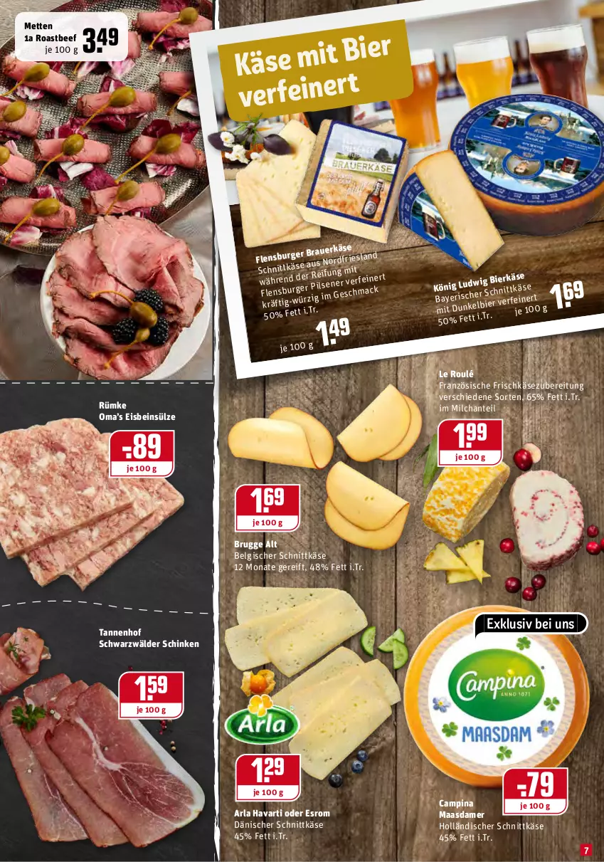 Aktueller Prospekt Rewe - Diese Woche im Angebot! - von 09.08 bis 14.08.2021 - strona 7