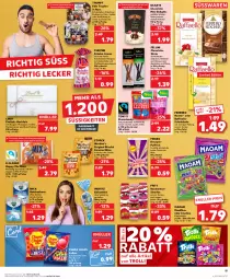 Gazetka promocyjna Kaufland - Prospekt - Gazetka - ważna od 05.06 do 05.06.2024 - strona 15 - produkty: alkohol, angebot, angebote, auer, baileys, beutel, bites, bonbons, caramel, chupa, chupa chups, cocktail, cola, cookie, creme, eis, eiskonfekt, ferrero, Ferrero Rocher, frucht, gin, haselnuss, kakao, Kugel, lindt, linsen, mac, mais, mandel, maoam, marzipan, milch, minze, nuss, orange, perlen, pfeffer, pralinen, raffaello, reifen, reis, riegel, rum, schoko, schokolade, schokoladen, schokoriegel, Spezi, storck, süsswaren, Ti, trolli, Trüffel, vodka, vollmilch, Weiße Schokolade, werther's, WICK, zucker