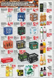 Gazetka promocyjna Trinkgut - Prospekte - Gazetka - ważna od 11.01 do 11.01.2025 - strona 3 - produkty: Alwa, apfel, Apfelschorle, bio, cola, eis, eistee, elle, flasche, gerolsteine, gerolsteiner, getränk, getränke, Hohes C, limo, mineralwasser, Mineralwasser Medium, Mio Mio, monster, natur, rel, rheinfels quelle, san pellegrino, schorle, steiner, tee, Ti, valensina, vita, Vita C, vitrex, volvic, wasser