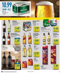 Gazetka promocyjna Diska - Prospekte - Gazetka - ważna od 08.10 do 08.10.2022 - strona 8 - produkty: alkohol, amecke, bier, Blutorange, chia, chianti, cin, classico, dornfelder, eier, eierlikör, elle, flasche, franziskaner, gin, heineken, johnnie walker, likör, lorenz, Mio Mio, orange, pils, qualitätswein, rotkäppchen, säfte, scotch, scotch whisky, Ti, verpoorten, wein, whisky