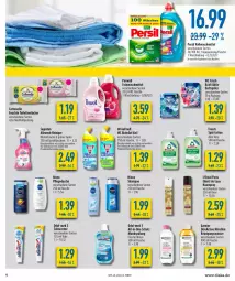 Gazetka promocyjna Diska - Prospekte - Gazetka - ważna od 08.10 do 08.10.2022 - strona 9 - produkty: aloe vera, apfel, bio, biozidprodukte, Blüte, cottonelle, creme, dusche, elle, elnett, feinwaschmittel, flasche, garnier, gsw, haarspray, kraft, l'oreal, Lotion, minze, mizellen, mundspülung, nivea, Odol, Odol-med 3, persil, perwoll, pflegedusche, Rauch, reiniger, Reinigung, rwe, sagrotan, shampoo, sprühflasche, spülung, Ti, tücher, vollwaschmittel, waschmittel, wasser, wc frisch, WC Frisch Kraft Aktiv, weck, zahncreme