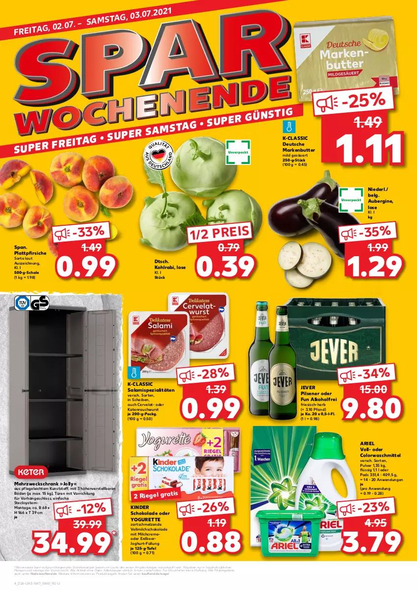 Aktueller Prospekt Kaufland - von 01.07 bis 07.07.2021 - strona 4