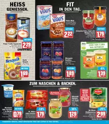 Gazetka promocyjna Hit - Prospekte - Gazetka - ważna od 10.09 do 10.09.2022 - strona 9 - produkty: apfel, Becher, beutel, Cap, cappuccino, cin, creme, Dr. Oetker, eis, honig, konfitüre, Konserven, krüger, kuchen, leine, mondamin, monte, mövenpick, müsli, natur, natura, nesquik, nestlé, obst, odenwald, reis, Schwartau, Ti, Tiere, vita, vitalis, vitalis müsli, ZTE, zucker