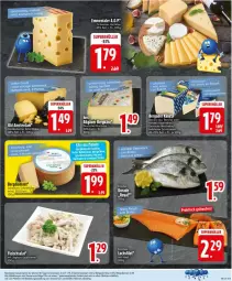 Gazetka promocyjna Edeka - Prospekte - Gazetka - ważna od 07.06 do 07.06.2025 - strona 15 - produkty: bavaria blu, creme, eis, emmentaler, filet, fleisch, fleischsalat, halbfester schnittkäse, hartkäse, holländischer schnittkäse, joghur, joghurt, Käse, lachs, lachsfilet, Ria, salat, salatcreme, schnittkäse, tee, Ti