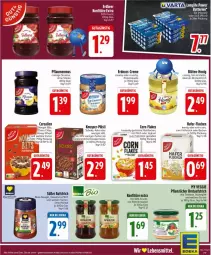 Gazetka promocyjna Edeka - Prospekte - Gazetka - ważna od 07.06 do 07.06.2025 - strona 25 - produkty: aubergine, aufstrich, batterie, batterien, Blüte, brot, brotaufstrich, cerealien, chips, creme, elle, erdnuss, flakes, frucht, gin, hafer, haselnuss, honig, joghur, joghurt, keks, knusper-müsli, Knuspermüsli, konfitüre, konfitüre extra, lebensmittel, mais, milch, müsli, nuss, pflaume, pflaumen, pflaumenmus, rohrzucker, schoko, Ti, varta, veggie, zucker