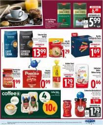 Gazetka promocyjna Edeka - Prospekte - Gazetka - ważna od 07.06 do 07.06.2025 - strona 26 - produkty: aufstrich, ball, barilla, bernbacher, beutel, bio, bohne, bohnen, brot, brotaufstrich, butter, caffe, eduscho, eis, espresso, golden toast, hartweizen, intenso, italienische pasta, kaffee, korn, pasta, pasta-sauce, pesto, pomito, reis, reis-fit, rel, Ria, sauce, Schwartau, südzucker, toast, tomate, tomaten, ZTE, zucker