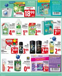 Gazetka promocyjna Edeka - Prospekte - Gazetka - ważna od 07.06 do 07.06.2025 - strona 27 - produkty: alleinfuttermittel, axe, axe duschgel, baby-dry, beutel, creme, deka, deo, deospray, dusche, duschgel, ente, flasche, Frosch, gin, Heu, kneipp, küche, Küchen, küchentücher, LG, milch, pampers, Pants, pflegedusche, rel, scheuermilch, tee, Ti, tücher, waschmittel, wc ente, windeln
