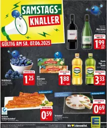 Gazetka promocyjna Edeka - Prospekte - Gazetka - ważna od 07.06 do 07.06.2025 - strona 30 - produkty: Bau, bauchscheiben, beere, beeren, brie, deka, eis, flasche, französischer weichkäse, grill, Grillbauch, heidelbeere, heidelbeeren, Käse, keimöl, mazola, nuss, reis, Ti, torte, weichkäse, wein, zott, ZTE