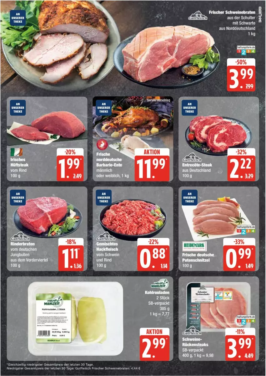 Aktueller Prospekt Edeka - Prospekte - von 11.11 bis 16.11.2024 - strona 5 - produkty: braten, eis, fleisch, gutfleisch, jungbullen, reis, schwein, schweine, schweinebraten, tee, Ti, wein, weine, ZTE