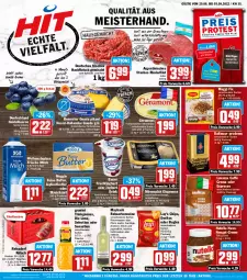 Gazetka promocyjna Hit - Prospekte - Gazetka - ważna od 03.09 do 03.09.2022 - strona 1 - produkty: auer, Bau, Bauer, Becher, Beemster, beere, beeren, beutel, bugles, butter, caffè crema, chips, creme, dallmayr, dallmayr prodomo, Doritos, drink, eis, espresso, filet, flasche, fleisch, französischer weichkäse, frische milch, frucht, fruchtjoghurt, géramont, glasflasche, gouda, granini, hackfleisch, hackfleisch gemischt, heidelbeere, heidelbeeren, holländischer schnittkäse, joghur, joghurt, Käse, lavazza, limo, mac, maggi, maggi fix, maybach, meggle, Meister, milch, mövenpick, mövenpick eis, natur, nuss, nutella, oder espresso, prodomo, rebsortenweine, reis, reiss, rind, rinder, rinderfilet, Schal, Schale, schnittkäse, schwein, schwein und rind, ssd, Streichzart, Ti, vanille, vom schwein und rind, weichkäse, weidemilch, weihenstephan, wein, weine, ZTE