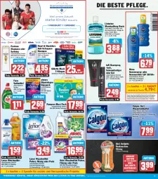 Gazetka promocyjna Hit - Prospekte - Gazetka - ważna od 03.09 do 03.09.2022 - strona 13 - produkty: Alwa, Always, ariel, ariel waschmittel, bio, calgon, coupon, coupons, eier, eis, fairy, flasche, gillette, gin, ginger, haarspray, lack, lenor, lenor waschmittel, lenor weichspüler, LG, listerine, Lotion, mac, milch, mint, mundspülung, nivea, nivea sun, pampers, pantene, Pods, Rauch, reis, rwe, schaumfestiger, shampoo, shampoo oder spülung, slip, slipeinlagen, sonnenmilch, sonnenspray, spülmittel, spülung, Sun Lotion, Taft, Ti, tisch, waschmittel, wasser, wasserenthärter, weichspüler, ZTE