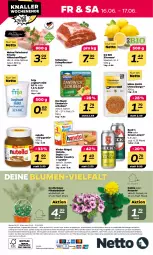 Gazetka promocyjna Netto - Woche 24 - Gazetka - ważna od 17.06 do 17.06.2023 - strona 28 - produkty: alle artikel ohne dekoration, angebot, bio, blume, blumen, braten, burger, dahlie, dekoration, duplo, eis, elle, fleisch, Fleischerei, flieder, Frische Hähnchen, hähnchenflügel, hanuta, hochland, joghur, joghurt, joghurt mild, Kinder, kinder country, kinder riegel, natur, nutella, petunie, pils, reis, riegel, sandwich, Schere, schwein, schweine, Ti, topf, wein, weine, zitrone, zitronen