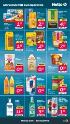 Gazetka promocyjna Netto - Woche 24 - Gazetka - ważna od 17.06 do 17.06.2023 - strona 5 - produkty: Absolut Vodka, bacardi, ball, Becher, bihophar, Blüte, blütenhonig, bombay sapphire, bügel, cola, dallmayr, drink, eis, energy drink, hipp, honig, ice tea, kaffee, keks, Kinder, knorr, knorr fix, leibniz, LG, likör, limo, lindt, maggi, nordbrand, pfeffer, pfefferminzlikör, red bull, reis, sapphire, snack, terrine, Ti, tonic, vita, vodka