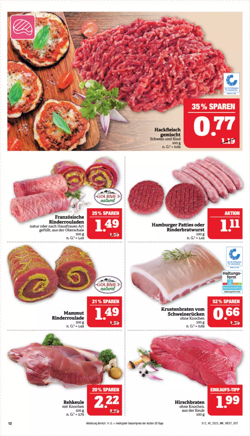 Aktueller Prospekt Marktkauf - Prospekt - von 01.10 bis 07.10.2023 - strona 12 - produkty: braten, eis, natur, reis, Schal, Schale, ZTE