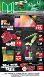 Gazetka promocyjna Marktkauf - Prospekt - Gazetka - ważna od 07.10 do 07.10.2023 - strona 1 - produkty: braten, ecco, eis, erde, flasche, frucht, fruchtsecco, Germ, gulasch, gurke, HDMI, italienische pasta, pasta, reis, rind, rinder, Rinderroulade, rinderrouladen, rotkäppchen, rouladen, salat, Salatgurke, sekt, Ti, tisch, usb