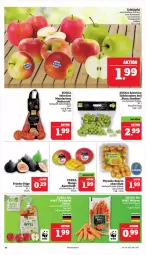 Gazetka promocyjna Marktkauf - Prospekt - Gazetka - ważna od 07.10 do 07.10.2023 - strona 10 - produkty: beere, beeren, bio, deka, edeka bio, mandarine, mandarinen, mango, möhren, Physalis, sac, Schal, Schale, tafeläpfel, tafeltrauben, Ti, trauben