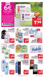 Gazetka promocyjna Marktkauf - Prospekt - Gazetka - ważna od 07.10 do 07.10.2023 - strona 26 - produkty: aktiv gel, bier, eis, elkos, elle, ente, feinwaschmittel, feuchttücher, flasche, hipp, nuk, perwoll, Rauch, reiniger, reis, rwe, shampoo, Ti, tücher, waschmittel, wc ente, wc-reiniger, weichspüler, windeln, ZTE