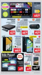 Gazetka promocyjna Marktkauf - Prospekt - Gazetka - ważna od 07.10 do 07.10.2023 - strona 38 - produkty: adapter, akku, buch, cin, deka, deo, dvd, eis, frontkamera, gin, HDMI, Hefe, HP, jbl, kamera, kopfhörer, lack, lautsprecher, reis, rel, Samsung, schnellladefunktion, spee, speicherkarte, tee, telefon, Ti, usb, wasser