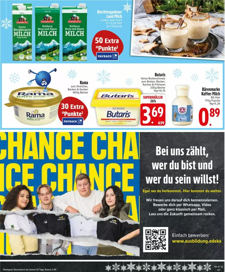 Aktueller Prospekt Edeka - Prospekte - von 17.11 bis 22.11.2025 - strona 5 - produkty: Becher, braten, butter, Butterschmalz, deka, deo, malz, rama, Schmalz, tee, Ti, Tiere, usb