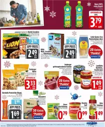 Gazetka promocyjna Edeka - Prospekte - Gazetka - ważna od 22.11 do 22.11.2025 - strona 18 - produkty: ball, beere, beeren, Berger, beutel, Blaubeer, blaubeere, brot, cerealien, chia, creme, deka, eis, elle, erdbeere, erdbeeren, flasche, frucht, früchte, hafer, Hela, himbeer, himbeere, himbeeren, ketchup, kissen, konfitüre, korn, landliebe, Meister, müsli, omega, Omega-3, rapso, rebell, reis, riegel, schnitten, seeberger, vita, zucker