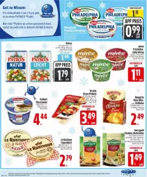 Gazetka promocyjna Edeka - Prospekte - Gazetka - ważna od 22.11 do 22.11.2025 - strona 6 - produkty: Becher, beutel, butter, butterkäse, camembert, cheddar, deka, frischkäse, galbani, gin, grana, grana padano, grill, Grillkäse, Käse, kerrygold, mascarpone, miree, Ofen, padano, patros, payback, philadelphia, Rana, rouge, rougette, Ti, ZTE