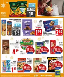 Gazetka promocyjna Edeka - Prospekte - Gazetka - ważna od 22.11 do 22.11.2025 - strona 9 - produkty: bahlsen, beutel, bonbons, Bruschette, chips, chipsfrisch, cola, cracker, debeukelaer, deka, eis, haribo, keks, kekse, kuchen, lindt, mentos, milka, nacho, nacho cheese, paprika, payback, reis, schoko, snack, Ti, tortilla, Tortilla Chips, waffeln, Wild, wild paprika