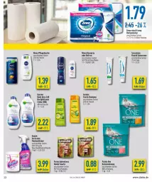 Gazetka promocyjna Diska - Prospekte - Gazetka - ważna od 23.04 do 23.04.2022 - strona 13 - produkty: adventuros, body, creme, deo, deospray, dusche, flasche, fleckentferner, fructis, garnier, katzennahrung, küche, Küchen, küchentücher, nivea, oxi action, pflegedusche, purina, roll-on, Roller, sensodyne, sensodyne fluorid, shampoo, snack, snacks, sprühflasche, Ti, tücher, vanish, vanish oxi action, zahncreme