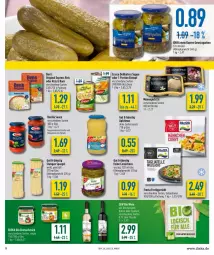 Gazetka promocyjna Diska - Prospekte - Gazetka - ważna od 23.04 do 23.04.2022 - strona 9 - produkty: apfel, apfelmus, barilla, Becher, bolognese, deit, deka, eintopf, eis, erasco, fertiggericht, fleisch, frosta, gin, korn, natur, reis, ricotta, sauce, spargel, suppe, Ti, topf, zucker