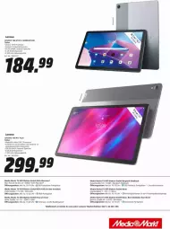 Gazetka promocyjna Media Markt - Prospekte - Gazetka - ważna od 26.04 do 26.04.2023 - strona 4 - produkty: akku, Betriebssystem, Elektro, lenovo, mars, tablet, telefon, Ti, uhr