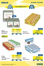 Gazetka promocyjna Metro - Wochen-Angebote Händler - Gazetka - ważna od 20.12 do 20.12.2025 - strona 2 - produkty: auto, bounty, eis, früchte, kitkat, LG, lion, meeresfrüchte, natur, natura, reis, riegel, Ti, tiefpreis, tisch