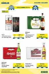 Gazetka promocyjna Metro - Wochen-Angebote Händler - Gazetka - ważna od 20.12 do 20.12.2025 - strona 6 - produkty: amaro, angebot, auer, axe, bitburger, bitburger pils, budweiser, burger, desperados, eis, flasche, getränk, getränke, Gorbatschow, johnnie walker, licor, licor 43, limo, Palette, pils, rama, ramazzott, ramazzotti, reis, Ti, tiefpreis, wodka, zott