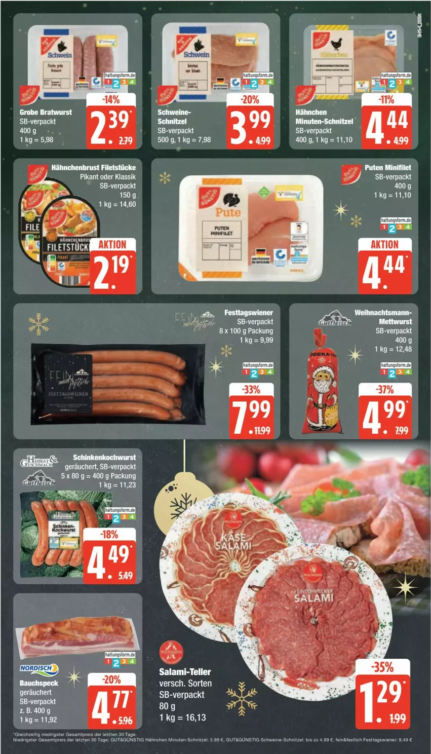 Aktueller Prospekt Edeka - Prospekte - von 16.12 bis 21.12.2024 - strona 11 - produkty: eis, feinschmecker, filet, filets, gsw, hähnchenbrust, pute, reis, schinken, schnitzel, schwein, schweine, schweine-schnitzel, Ti, wein, weine, wiener, wurst, ZTE