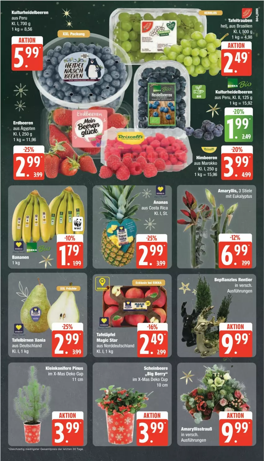 Aktueller Prospekt Edeka - Prospekte - von 16.12 bis 21.12.2024 - strona 9 - produkty: beere, beeren, eis, himbeer, himbeere, himbeeren, Konifere, reis, rel, Ti, ZTE