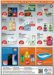 Gazetka promocyjna Vmarkt - Prospekte - Gazetka - ważna od 21.05 do 21.05.2025 - strona 24 - produkty: alle artikel ohne dekoration, Alwa, angebot, angebote, auer, beutel, cider, creme, dekoration, dell, eimer, eis, elle, feinwaschmittel, feuchtigkeitscreme, flasche, flüssigseife, Frosch, je 1-liter-flasche, kaes, kamera, Knödel, lack, Meisenknödel, mineralwasser, Mode, nivea, perwoll, reis, ring, Seife, somersby, telefon, teller, Ti, uhr, waschmittel, wasser, wein