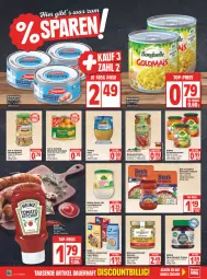 Gazetka promocyjna Edeka - Angebote der Woche - Gazetka - ważna od 30.04 do 30.04.2022 - strona 12 - produkty: auer, Ben’s Original, beutel, Blüte, bonduelle, champignon, champignons, creme, deka, eis, elle, ente, flasche, gin, hafer, haferfleks, honig, kartoffel, kartoffelsalat, kochbeutel, kölln, Konserven, korn, Kühne, mandarin-orangen, müsli, nuss, nuss-nougat-creme, orange, orangen, rama, reis, salat, sauce, saucen, saupiquet, senf, Streichzart, tee, thomy, Ti, würstchen, zucker