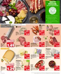 Gazetka promocyjna Kaufland - Gazetka - ważna od 08.03 do 08.03.2023 - strona 12 - produkty: Allmikäs, angebot, appenzeller, auer, Bau, Bauer, Bergkäse, bio, buch, camembert, eis, elle, filet, fleisch, frischkäse, frischkäsezubereitung, gewürz, gin, hartkäse, Holz, jamón serrano, Käse, käsetheke, knacker, knoblauch, kräuter, kräutern, Laufen, leberwurst, mac, Mantel, milch, nivea, Old Amsterdam, olive, oliven, paprika, parmigiano, parmigiano reggiano, reggiano, reis, ring, rohschinken, Rotwurst, salami, schinken, schnittkäse, schwein, schweine, schweinefleisch, serrano, Spezi, Ti, tisch, weichkäse, wein, weine, wurst, wursttheke, ZTE