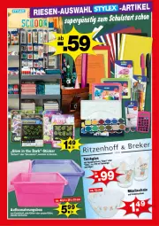 Gazetka promocyjna  - Prospekte - Gazetka - ważna od 23.08 do 23.08.2025 - strona 3 - produkty: aufbewahrungsbox, decke, Deckel, Leuchte, leuchten, Schal, Schale, stylex, Ti, trinkglas