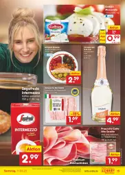 Gazetka promocyjna Netto Marken-Discount - Filial-Angebote - Gazetka - ważna od 11.03 do 11.03.2023 - strona 15 - produkty: angebot, antipasti, asti, bestpreis, cin, cinzano, Cinzano Asti, dell, eis, elle, galbani, intermezzo, kaffee, kochschinken, mac, mortadella, mozzarella, prosciutto, prosciutto cotto, reis, rel, schinken, Segafredo, Spezi, teller, Ti, wein, wurst, ZTE