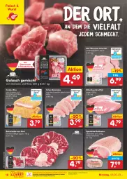 Gazetka promocyjna Netto Marken-Discount - Filial-Angebote - Gazetka - ważna od 11.03 do 11.03.2023 - strona 18 - produkty: bestpreis, braten, brustfilet, cordon bleu, eis, filet, fleisch, gulasch, hähnchen-brustfilet, hähnchen-schenkel, henkel, Käse, ndk, pute, reis, rind, rollbraten, saft, schenkel, schinken, schnitten, schwein, schwein und rind, steak, steaks, suppe, Ti, vom schwein und rind, wein, wurst