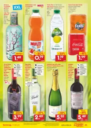 Gazetka promocyjna Netto Marken-Discount - Filial-Angebote - Gazetka - ważna od 11.03 do 11.03.2023 - strona 23 - produkty: angebot, bestpreis, brut, cabernet, cabernet sauvignon, chardonnay, coca-cola, cocktail, cola, doppio passo, eis, elle, fanta, fisch, fleisch, frucht, fruchtsaft, fruchtsaftgetränk, getränk, grill, grillo, Käse, mac, merl, merlot, mit frucht, nero, passo, pasta, Pinot, pinot grigio, primitivo, reis, rosato, rotwein, saft, sauvignon, tee, Ti, vita, volvic, wasser, wein, Weißwein, Wild, ZTE