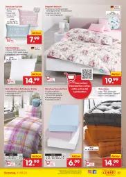 Gazetka promocyjna Netto Marken-Discount - Filial-Angebote - Gazetka - ważna od 11.03 do 11.03.2023 - strona 27 - produkty: angebot, Bau, baumwolle, bett, Betttuch, bettwäsche, dekokissen, dekoration, eis, Ergee, Germ, heimtextilien, kissen, kissenhülle, kopfkissen, matratze, matratzen, mikrofaser, reis, Ria, spannbetttuch, steppbett, Ti, tisch, tragegriff, Trockner, tuc, wolle, ZTE