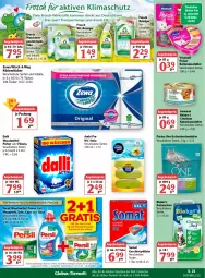 Gazetka promocyjna Globus - Prospekte - Gazetka - ważna od 26.03 do 26.03.2022 - strona 24 - produkty: angebot, angebotspreis, aust, bio, Cap, dalli, decke, eis, ente, Frosch, geschirr, getränk, getränke, Katzenstreu, Katzentrockenfutter, kraft, küche, Küchen, küchentücher, megaperls, nassfutter, natur, persil, persil waschmittel, purina, reiniger, reis, rwe, somat, Stier, Ti, Tiere, trockenfutter, tücher, vita, vitakraft, waschmittel, wc-reiniger, zewa