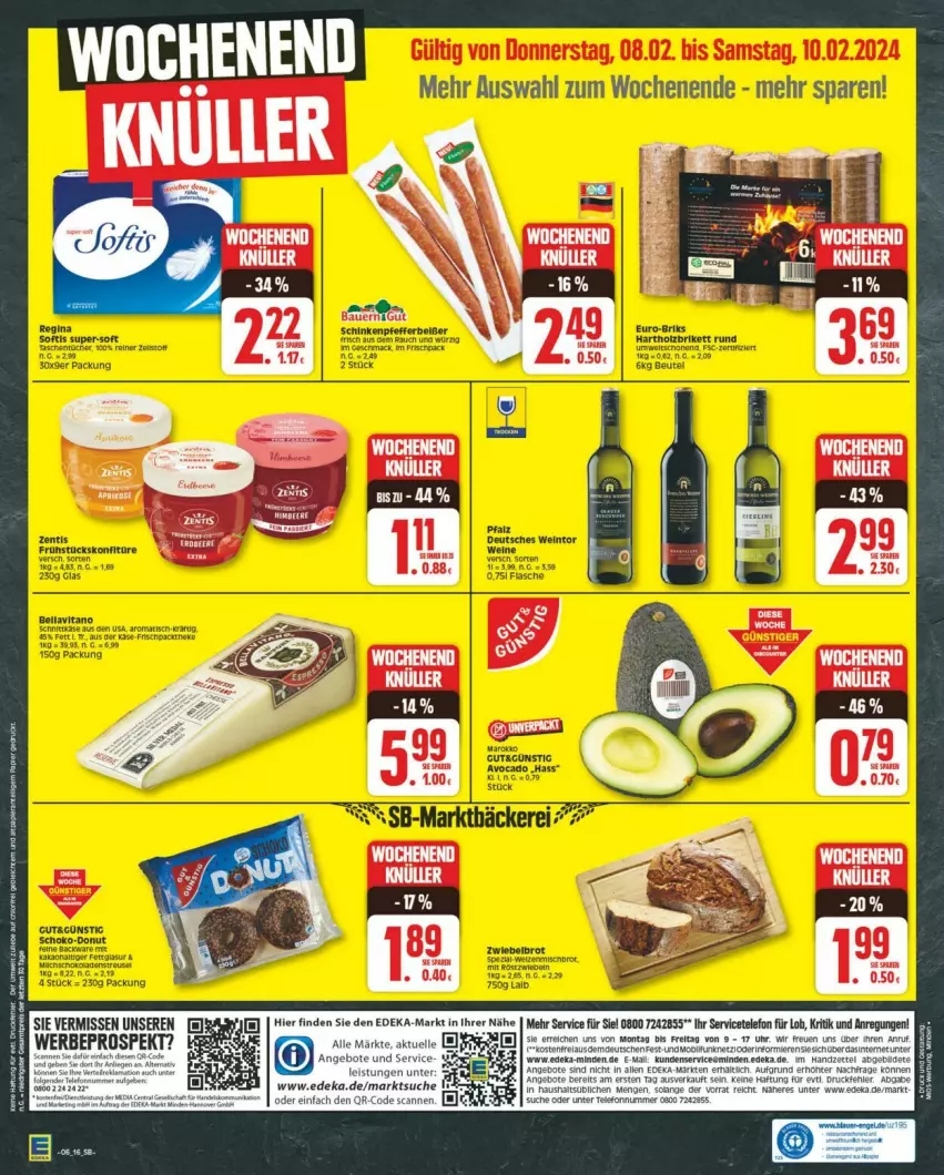 Aktueller Prospekt Edeka - Prospekte - von 03.02 bis 10.02.2024 - strona 16